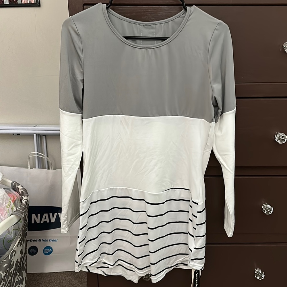 Long sleeve tunic shirt